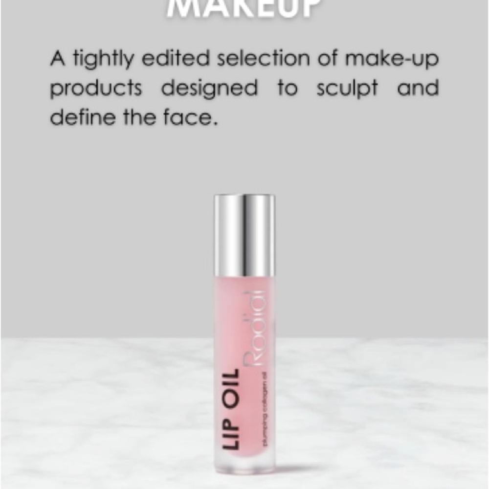 Rodial Lip Oil Collagen Original Pink Lip Colour Shine Plump - Picture 6 of 11